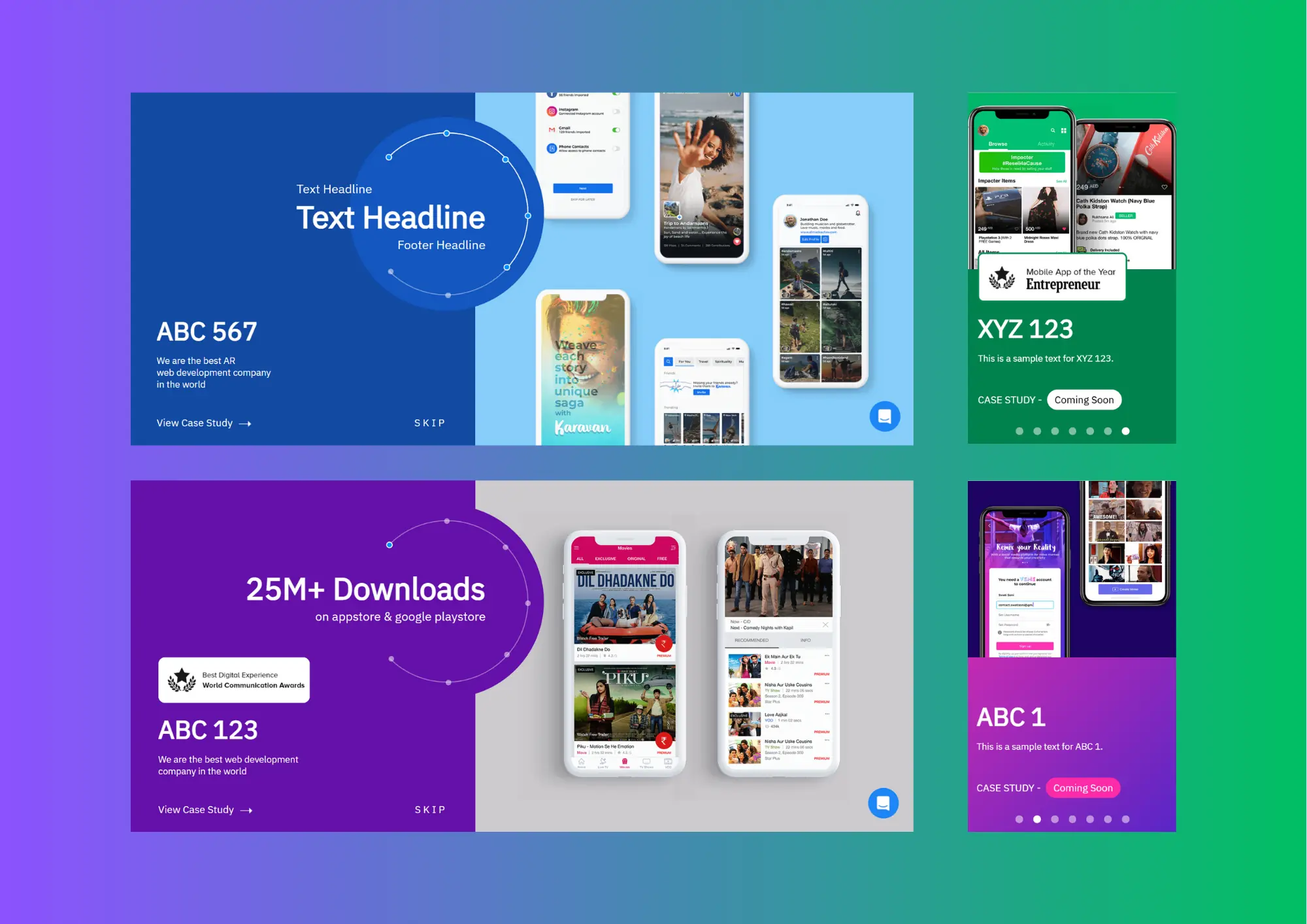 Scroll Effect project preview