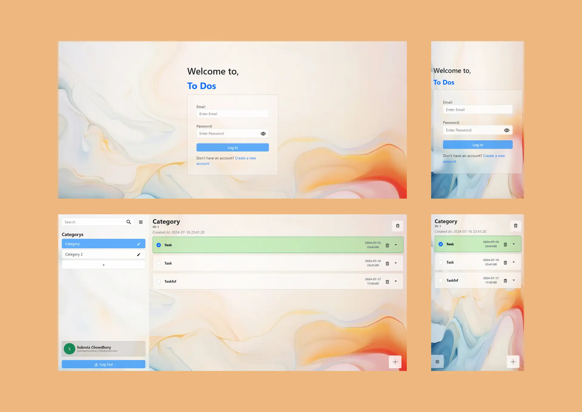 To Dos project preview